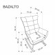Крісло для дому Halmar Bazalto гірчичний, чорний (V-CH-BAZALTO-FOT-MUSZTARDOWY)