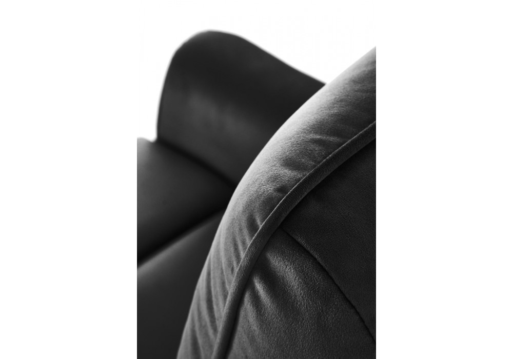 Крісло для дому Halmar Semir чорний (V-CH-SEMIR-FOT-CZARNY)