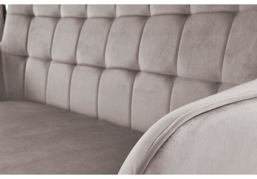 Диван Halmar Castel xl 129x99 см сірий, чорний (V-CH-CASTEL_XL-SOFA)