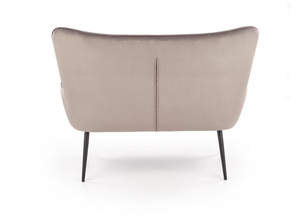 Диван Halmar Castel xl 129x99 см сірий, чорний (V-CH-CASTEL_XL-SOFA)