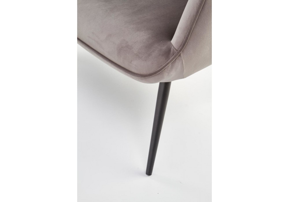 Диван Halmar Castel xl 129x99 см сірий, чорний (V-CH-CASTEL_XL-SOFA)