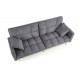 Диван розкладний Halmar Roberto 193x108, 85 см сірий (V-CH-ROBERTO-SOFA)