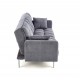 Диван розкладний Halmar Roberto 193x108, 85 см сірий (V-CH-ROBERTO-SOFA)