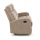 Диван Halmar-реклайнер Oslo 2s 128x158, 95 см чорний (V-CH-OSLO_2S-SOFA-BEŻOWY)