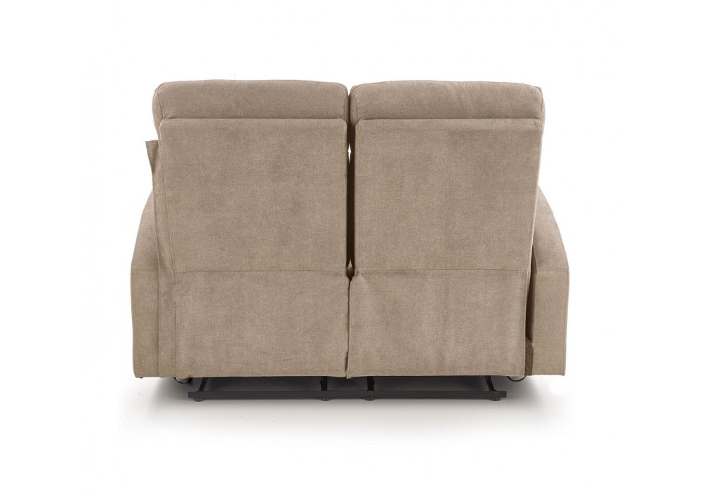 Диван Halmar-реклайнер Oslo 2s 128x158, 95 см чорний (V-CH-OSLO_2S-SOFA-BEŻOWY)
