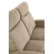 Диван Halmar-реклайнер Oslo 2s 128x158, 95 см чорний (V-CH-OSLO_2S-SOFA-BEŻOWY)
