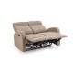 Диван Halmar-реклайнер Oslo 2s 128x158, 95 см чорний (V-CH-OSLO_2S-SOFA-BEŻOWY)
