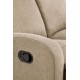 Диван Halmar-реклайнер Oslo 2s 128x158, 95 см чорний (V-CH-OSLO_2S-SOFA-BEŻOWY)