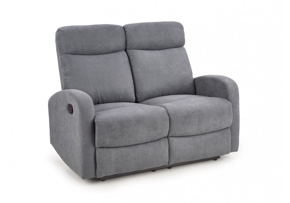 Диван Halmar-реклайнер Oslo 2s 128x95, 158 см чорний (V-CH-OSLO_2S-SOFA-C.POPIEL)