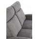 Диван Halmar-реклайнер Oslo 2s 128x95, 158 см чорний (V-CH-OSLO_2S-SOFA-C.POPIEL)