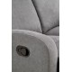Диван Halmar-реклайнер Oslo 2s 128x95, 158 см чорний (V-CH-OSLO_2S-SOFA-C.POPIEL)