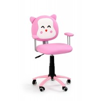 Стілець комп'ютерний Halmar Kitty рожевий (V-CH-KITTY-FOT