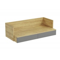 Письменный стол Halmar Mobius 2s 110x55 см гикори естеств