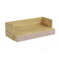 Письмовий стіл Halmar Mobius biurko 2S-ANT.RÓŻ 55x110 см 
