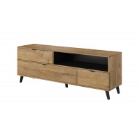 Тумба под телевизор Halmar Nest rtv-1 160x40 см черный, д