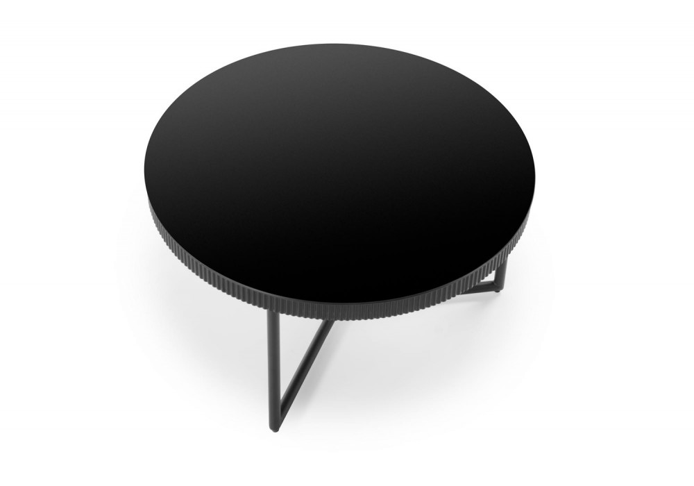 Кавовий столик Halmar Cosmo 80x80 см чорний (V-CH-COSMO-LAW)
