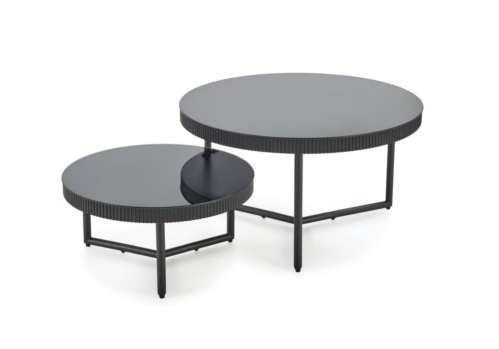 Кавовий столик Halmar Cosmo 80x80 см чорний (V-CH-COSMO-LAW)