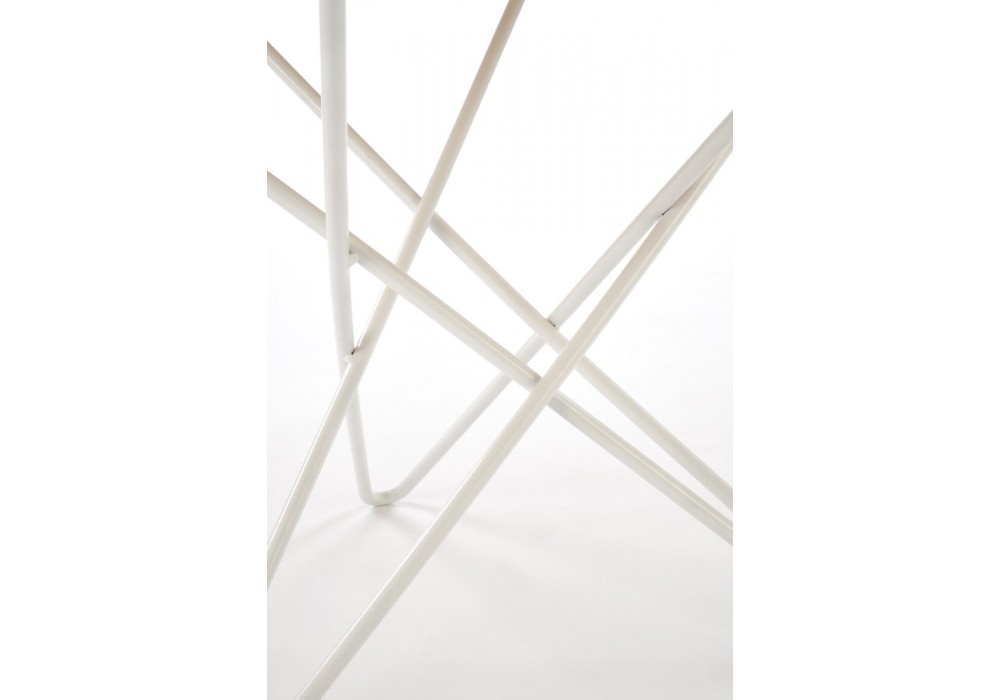 Кавовий столик Halmar Leila 60x60 см натуральний, білий (V-CH-LEILA-LAW-NATURALNY/BIAŁY)