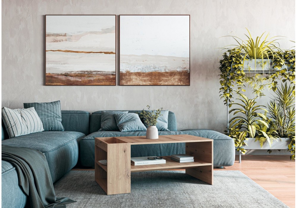Кавовий столик Halmar Murcia 100x55 см дуб артізан (V-UA-MURCIA-LAW-D.ARTISAN)