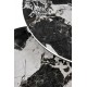 Комплект журнальных столов Halmar Alexandra 70x70 см чёрный мрамор, чёрный (V-CH-ALEXANDRA-LAW)