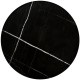 Комплект журнальних столів Halmar Julieta 70x70 см чорний мармур, чорний (V-CH-JULIETA-LAW-CZARNY)