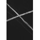 Комплект журнальних столів Halmar Julieta 70x70 см чорний мармур, чорний (V-CH-JULIETA-LAW-CZARNY)