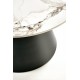 Комплект журнальных столов Halmar Magneta 70x70 см белый мрамор, чёрный (V-CH-MAGNETA-LAW)