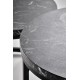 Комплект журнальных столов Halmar Oreo 53x53 см чёрный мрамор, чёрный (V-CH-OREO-LAW-CZARNY_MARMUR)