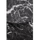 Комплект журнальных столов Halmar Oreo 53x53 см чёрный мрамор, чёрный (V-CH-OREO-LAW-CZARNY_MARMUR)