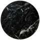 Комплект журнальных столов Halmar Oreo 53x53 см чёрный мрамор, чёрный (V-CH-OREO-LAW-CZARNY_MARMUR)
