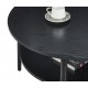 Журнальний стіл Furnitex L14-FX (80) Fi80 см чорний (L14-FX (80) 4669)