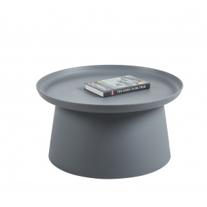 Журнальний стіл Furnitex L17-FX Fi70 см сірий (L17-FX 467