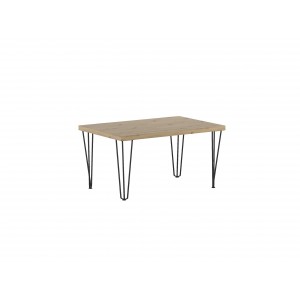Журнальний стіл Furnitex L(B)-FX ніжки III 67x101 см чорн