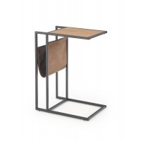 Журнальний стіл Halmar Compact 47x33 см чорний (V-CH-COMP