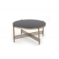 Журнальный стол Halmar Ismena 80x80 см золотой (V-CH-ISME