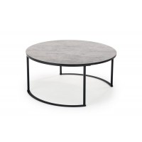 Журнальный стол Halmar Macao 80x80 см черный (V-CH-MACAO-