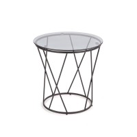 Журнальный стол Halmar Manila 50x50 см черный (V-CH-MANIL