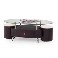 Журнальний столик Halmar Stella 120x65 см чорний (V-CH-ST